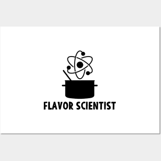 Chef Gift Flavor Scientist Chemical Cooking Posters and Art